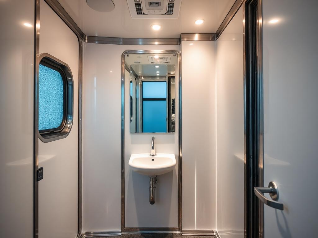 Luxury Restroom Trailers in New Hampshire